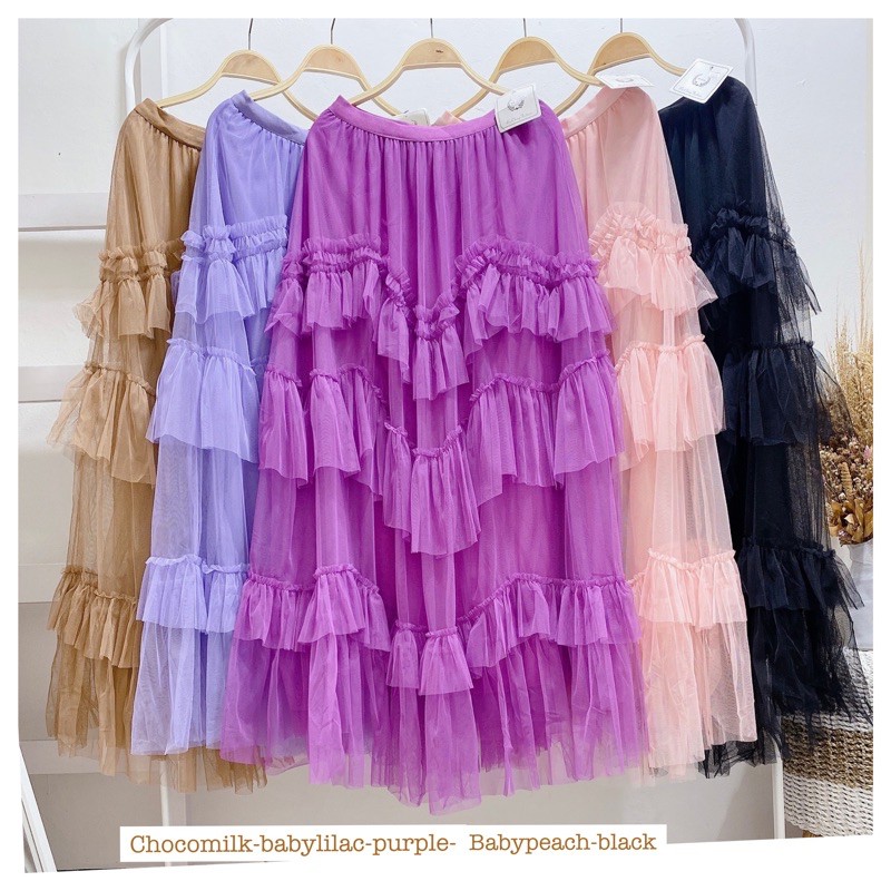 Tutu Import Skirt / rok tutu bertingkat