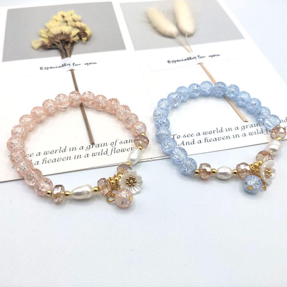 Mxbeauty Shell Bunga Gelang Elegan Indah Lucu Liontin Manis Baroque Fashion Perhiasan