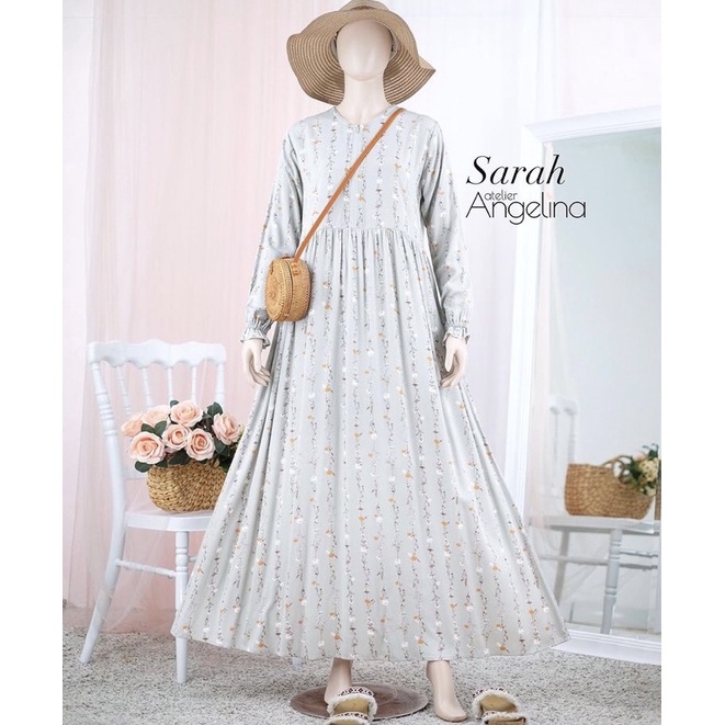 PRELOVED SHALLFLOWER AVOCADO SIZE S - ATELIER ANGELINA