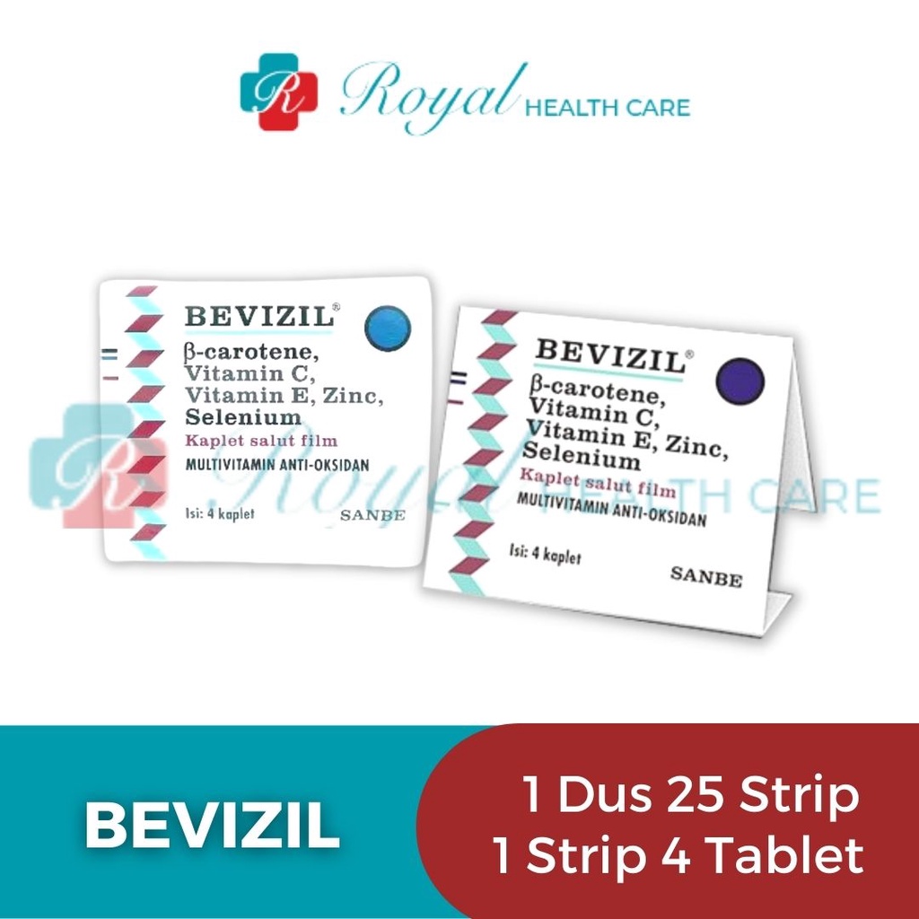 BEVIZIL STRIP 4 TABLET Membantu Mencukupi Asupan Vitamin dan Mineral pada Tubuh