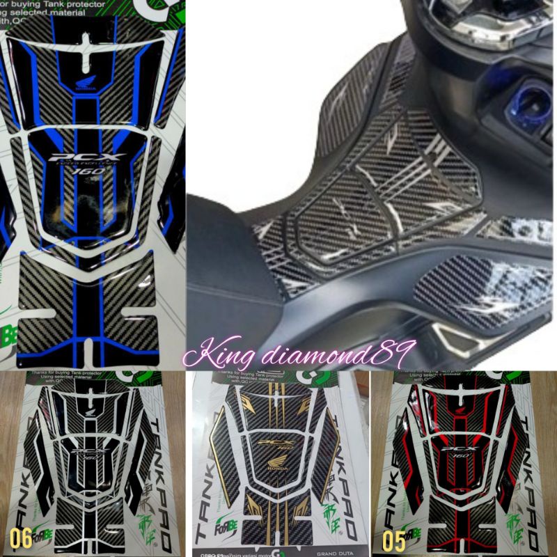 Tankped Honda PCX Sticker Timbul PCX 160 new Tankped Honda PCX 160 2021 Deckped Honda PCX New