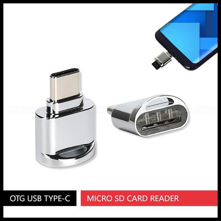 Mini Otg Usb Type C To Micro Sd Card Reader