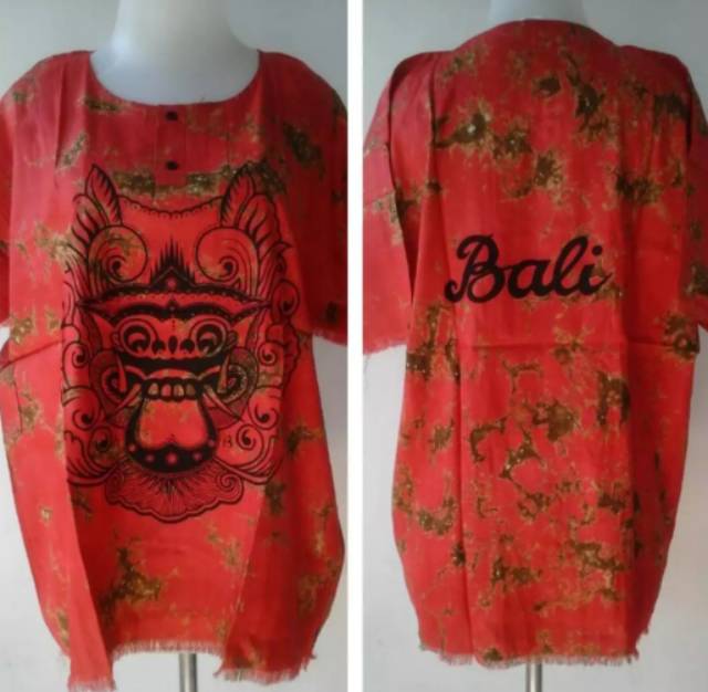 BH 143 baju bali barong XXL katun warna