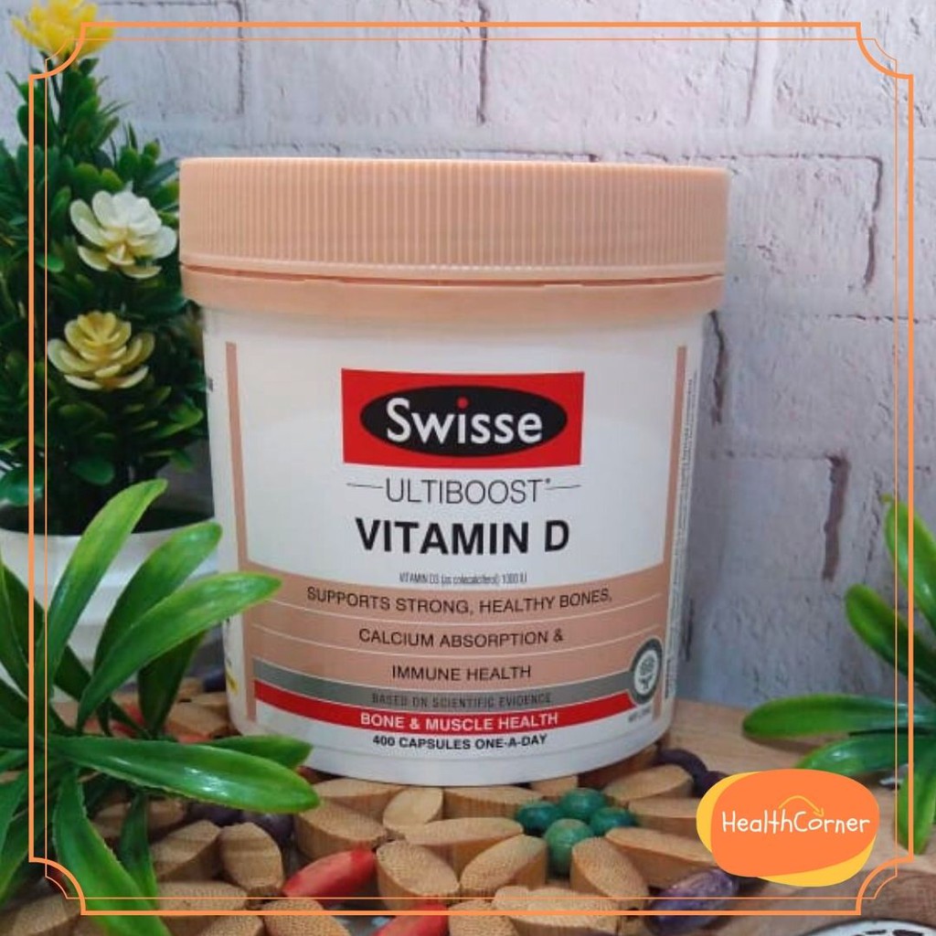 Swisse Ultiboost Vitamin D 400 Tablets