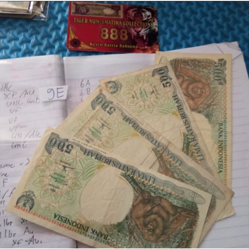 uang kuno 500 otan uang lawas