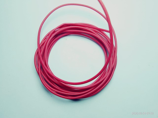 [DEV-9186] KABEL SERABUT KECIL 1X10 5METER MERAH