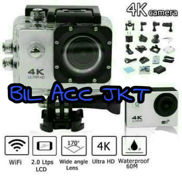 Sport Action Camera Wifi Kogan 4k Ultra Hd 16 Mp Shopee Indonesia