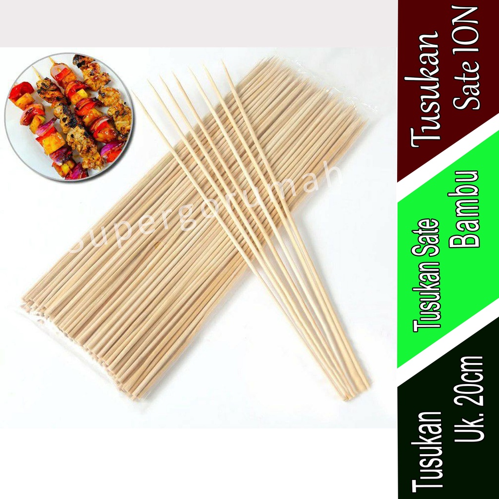 Tusukan Sate ION - Tusukan Sate Bambu - Tusukan - 20cm