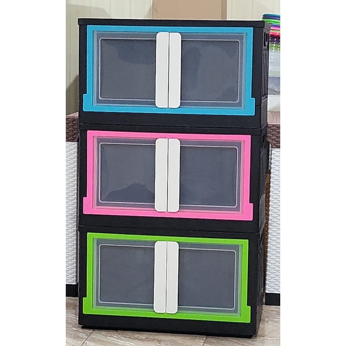 Lemari Box Lipat Container Lipat Storage Box Lipat Folding Container Box Tempat Baju