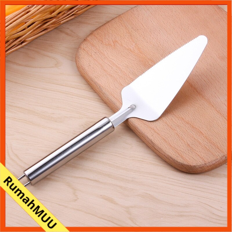 

Spatula Stainless Alat Potong Pemotong Pizza Pissa Kue Ulang Tahun Roti Ultah Pizza Cutter Stenlis