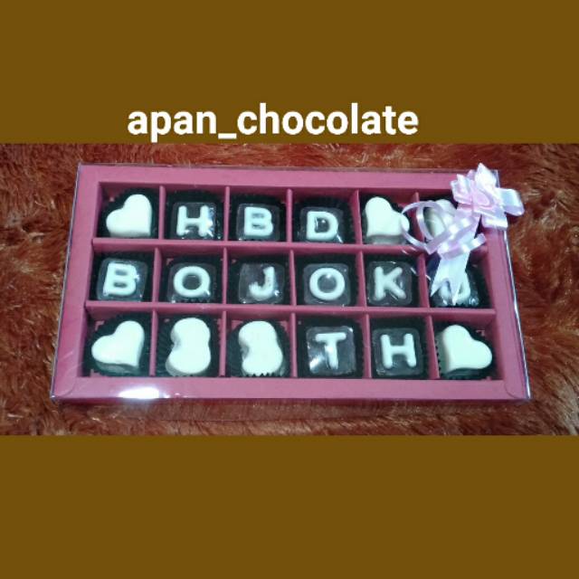 

Coklat box isi 18