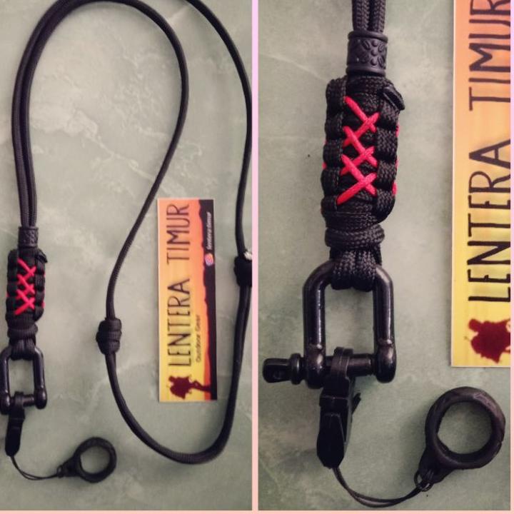 

Serbuuuu.. Lanyard paracord untuk tali pod id card name tag