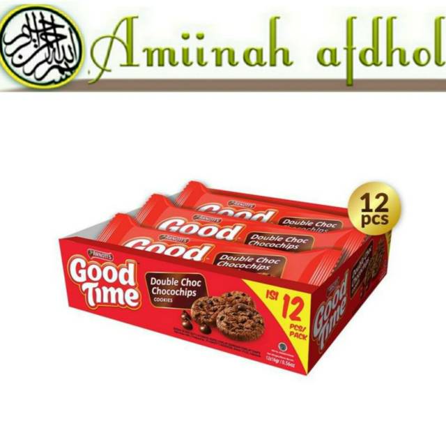 

Good Time Cookies Double Choc Biskut [Single Pack/ 12 Pcs]