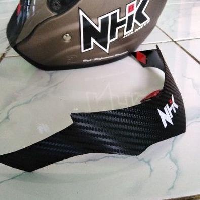 Paling Diminati spoiler helm nhk r6 motif carbone