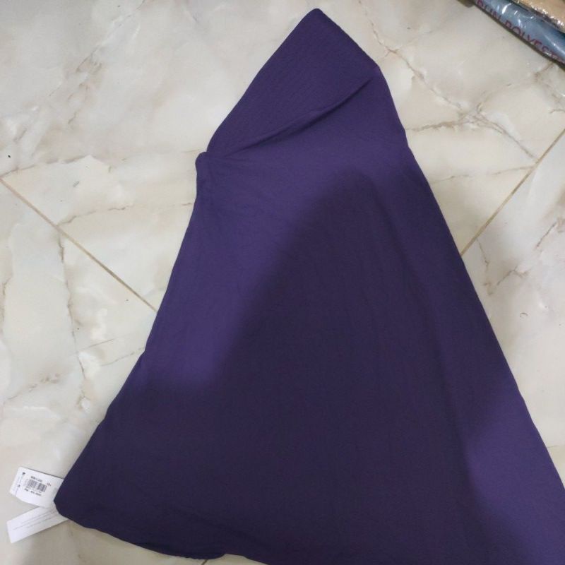 Hijab instan Bergo zoya marsha HB&HL HEIQ-Ungu tua HL non heiq