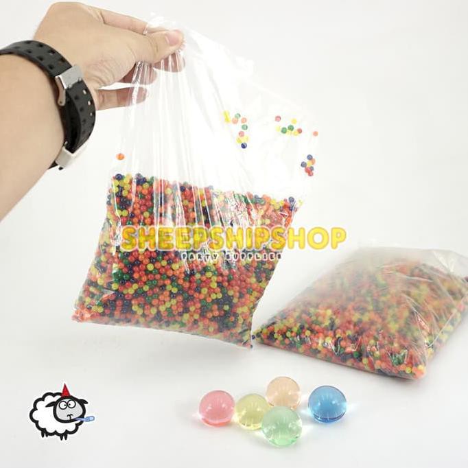 Water Beads Besar Kiloan Grosir Hydrogel Balls Orbeez Crystal Gel Bola - Termurah 