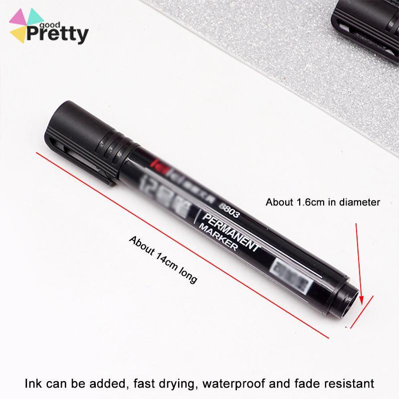 Permanent Marker Spidol Permanen Round Tip Joyko Refillable - PD