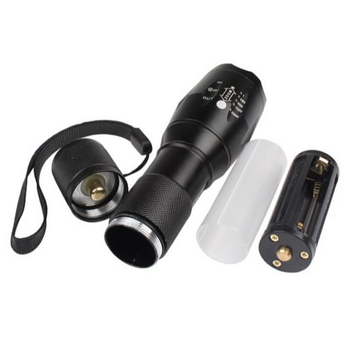 Senter LED Cree XM-L T6 2000 Lumens [E17]