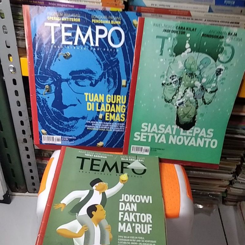 buku majalah tempo murah edisi 2017