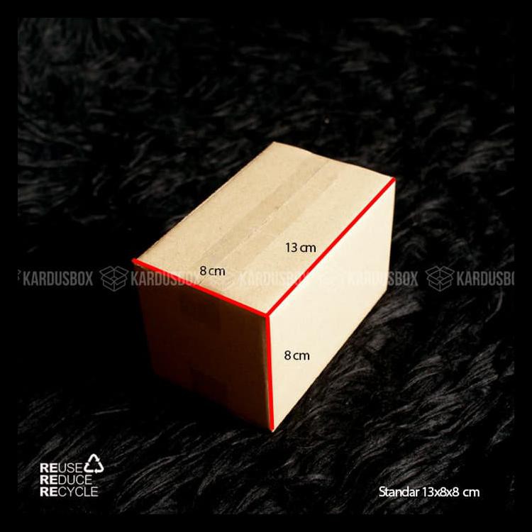 

Diskon Kardus | Box | Karton | Packaging Standar 13X8X8Cm Via Gojek Barang Bagus