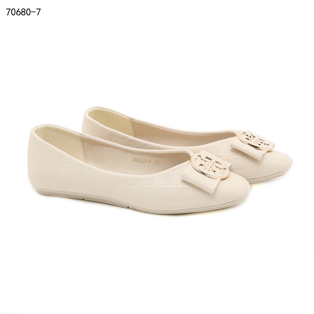 PR TB Leather Flat Shoes  #70680-7