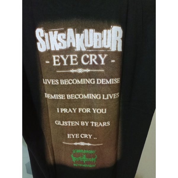 T-shirt - Siksa kubur - Eye cry official