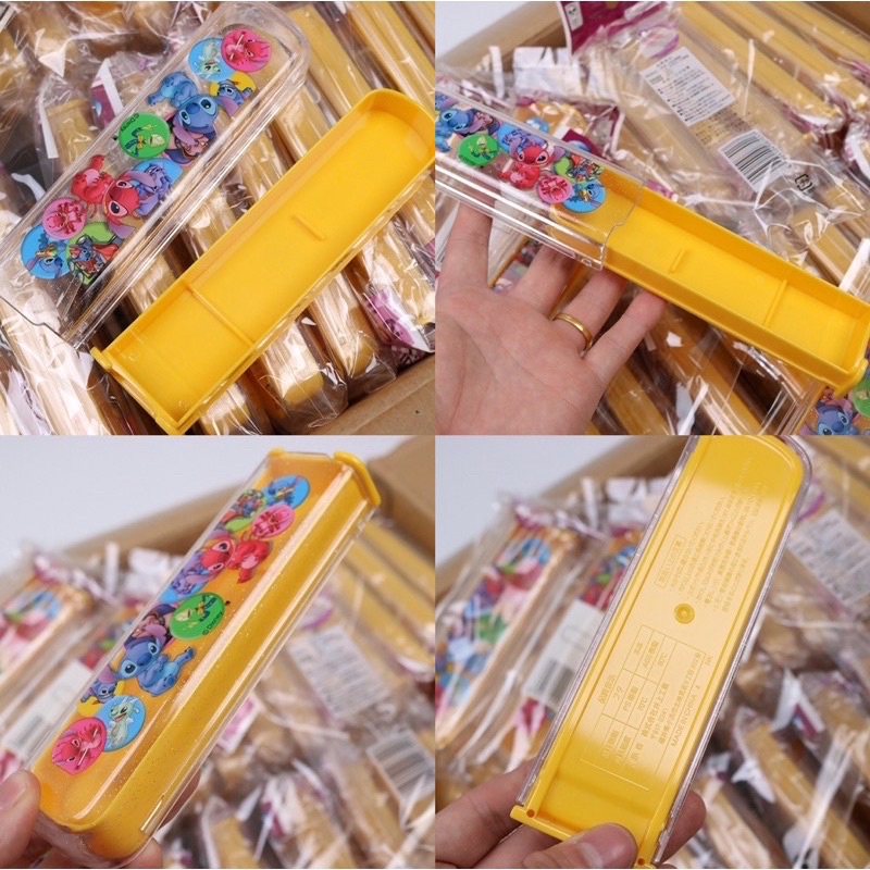 tempat sendok garpu stich cutlery box- kado anak sekolah