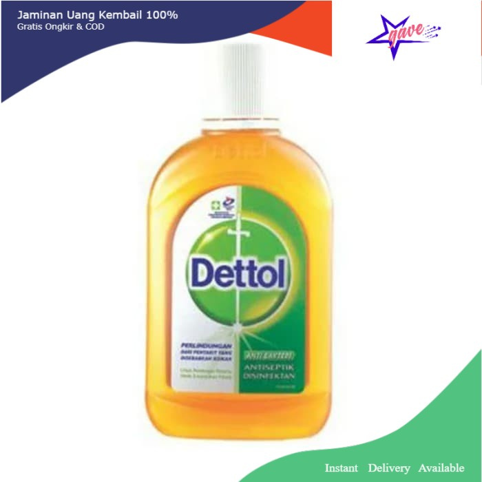 [ COD ] Dettol antiseptik cair 250ml (KHUSUS GOJEK SURABAYA)