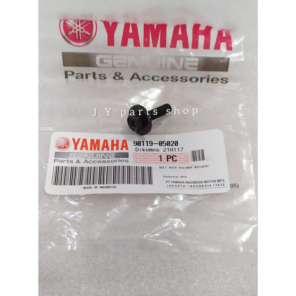 BOLT WITH WASHER BAUT PER KOPLING RXKING RXK RX K KING RXS S RT115 ORIGINAL YGP 90119-05020