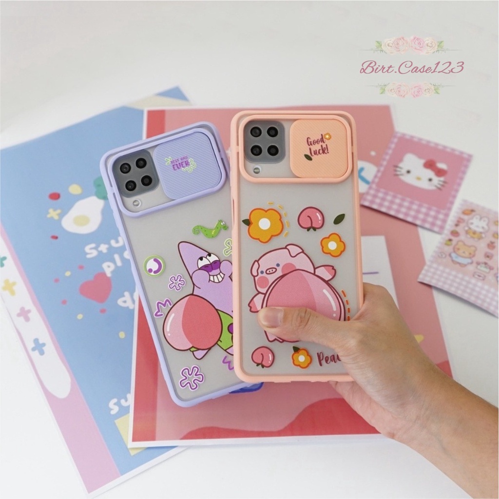 SOFTCASE SLIDE KAMERA CARTOON OPPO VIVO SAMSUNG XIAOMI REALME IPHONE ALL TYPE BC6429