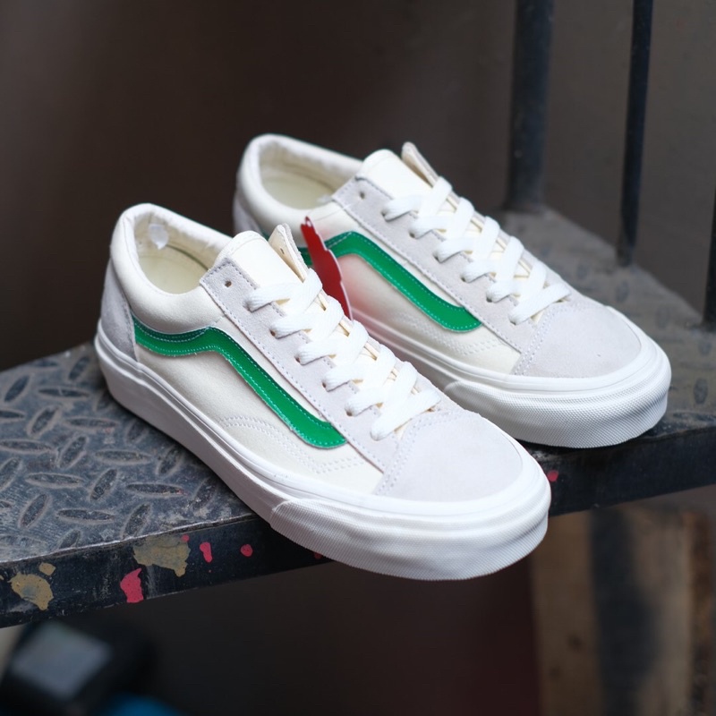 VANS STYLE 36 MARSHMALLOW JOLLY GREEN