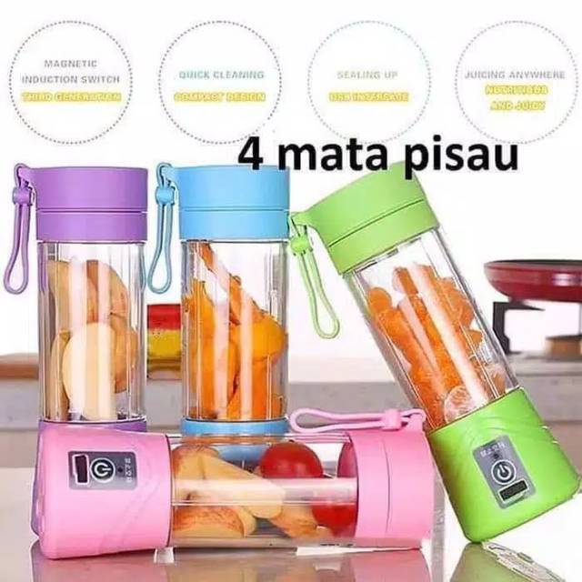 Blender Mini Portable / Shake And Take Juice / Blender Minimalis Serbaguna