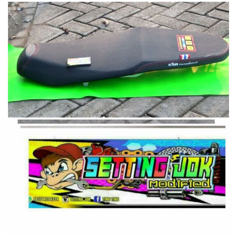 jok pcx 150/160 JRP slim anti jinjit kepras tulang