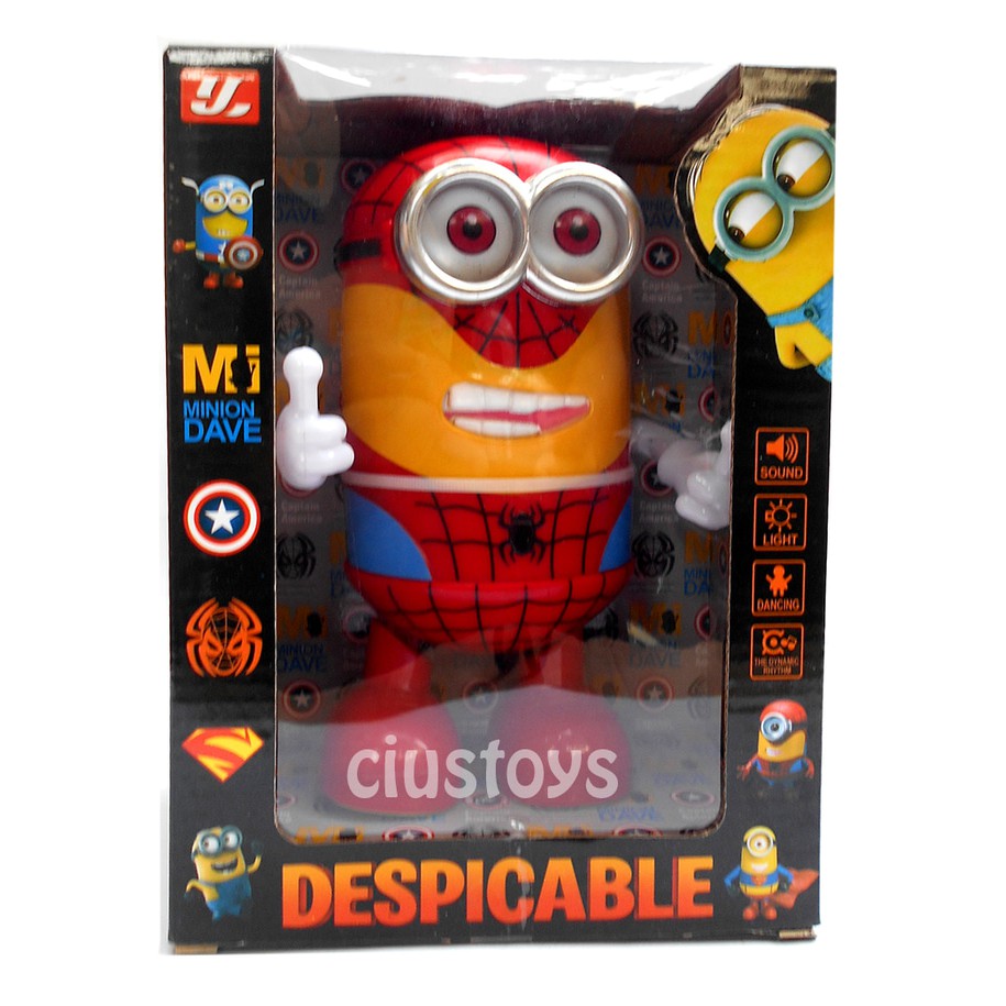 DANCING MINION DESPICABLE ME BA58624 - KADO MAINAN EDUKASI ANAK