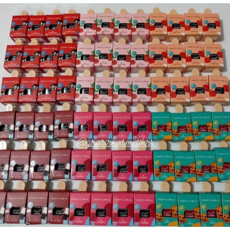 Liptin Implora check and lip tint Murah