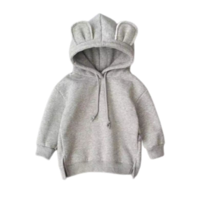 Jaket anak hoodie anak bahan fleece 2-5th