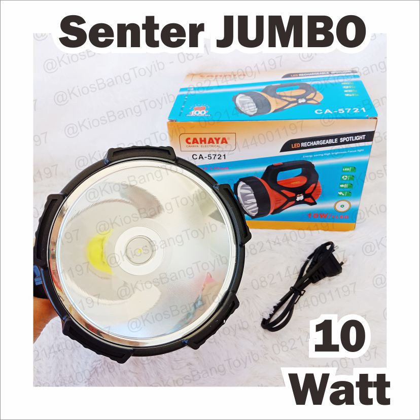 Senter JUMBO LED 10 Watt Cahaya CA-5721