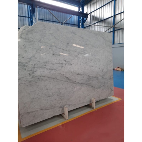 top wastafel white carara/ top table white carara