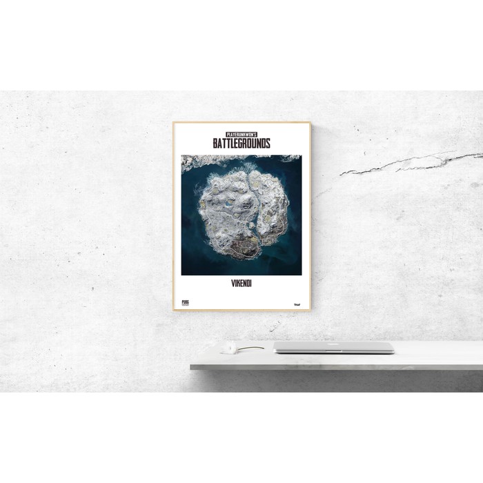 

Promo Peta PUBG Vikendi MAP Limited - High Quality Printed - Ukuran A3 Limited