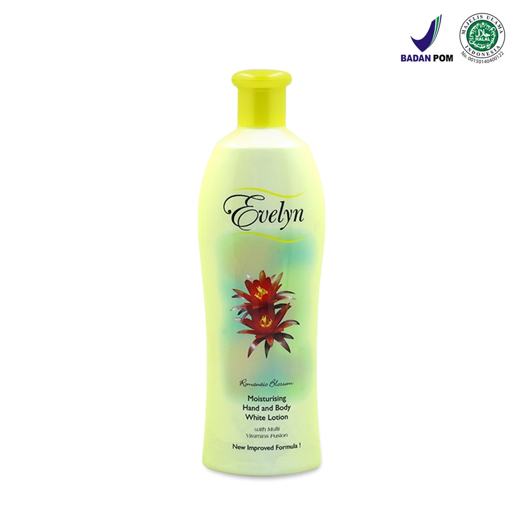 EVELYN MOISTURISING HAND AND BODY WHITE LOTION 600 ML