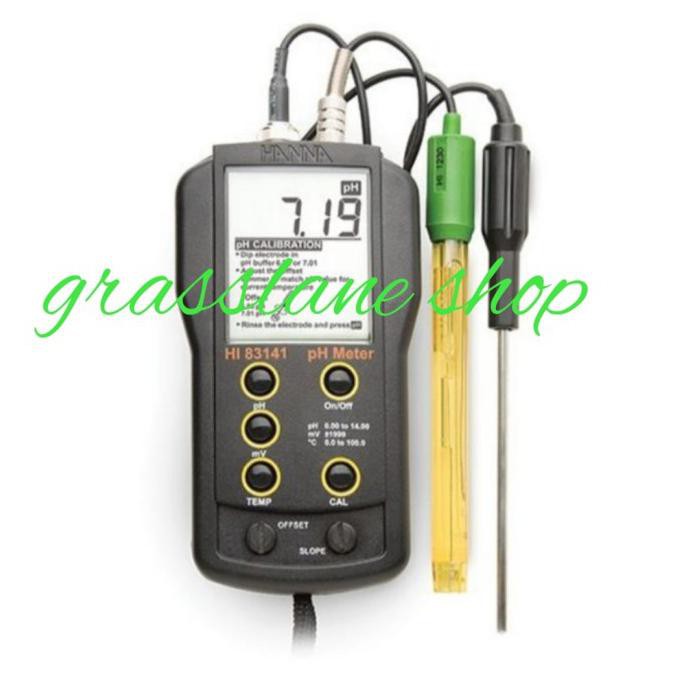 Ph Meter Electrode And Temp Probe Hanna Instruments Hi 83141 Hi83141 Studio.Gino