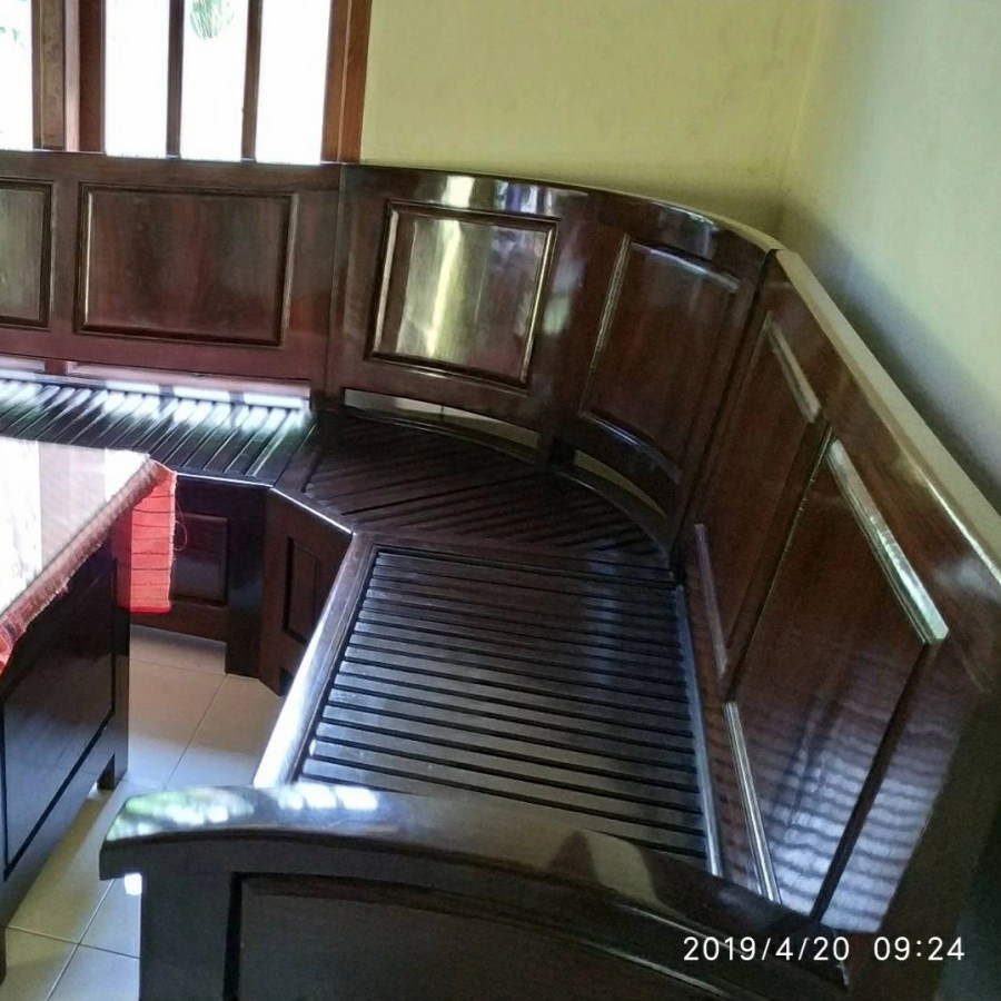 sofa sonokeling,kursi sudut antik, mewah elegan dan artistik koleksi