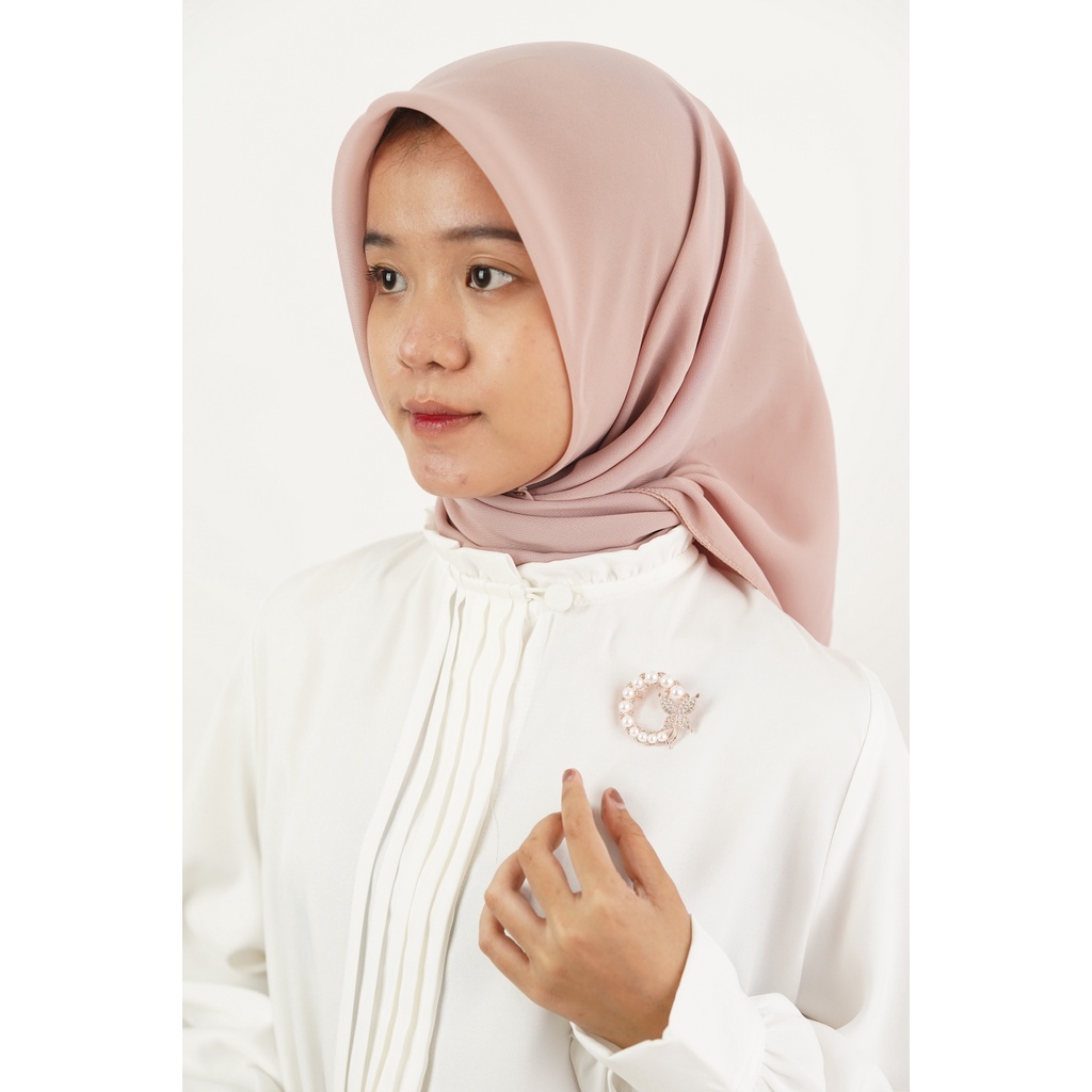 Bros Hijab Bross Peniti Brooch Jilbab Aksesoris Fashion Wanita Perhiasan Muslim 757 790