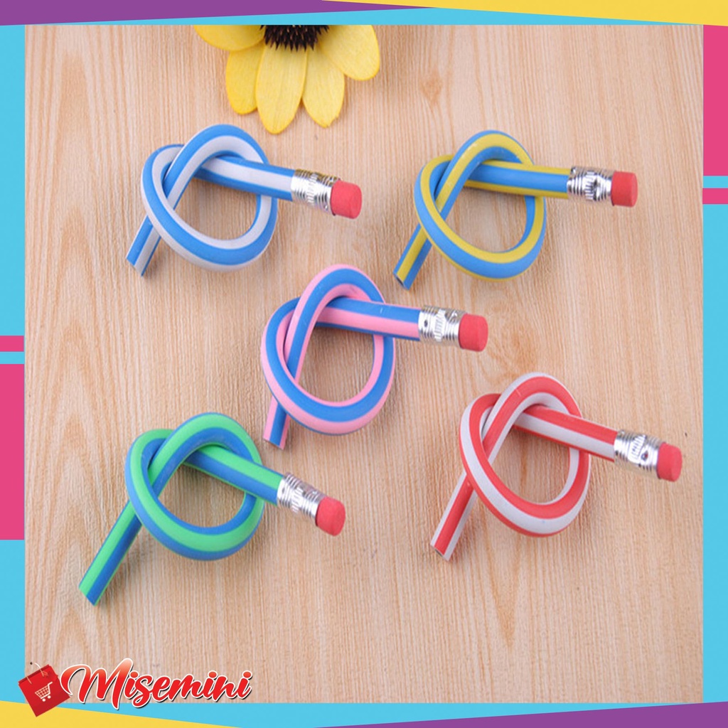 

Pensil Flexsible Lentur Pensil Gulung Unik Lucu 938