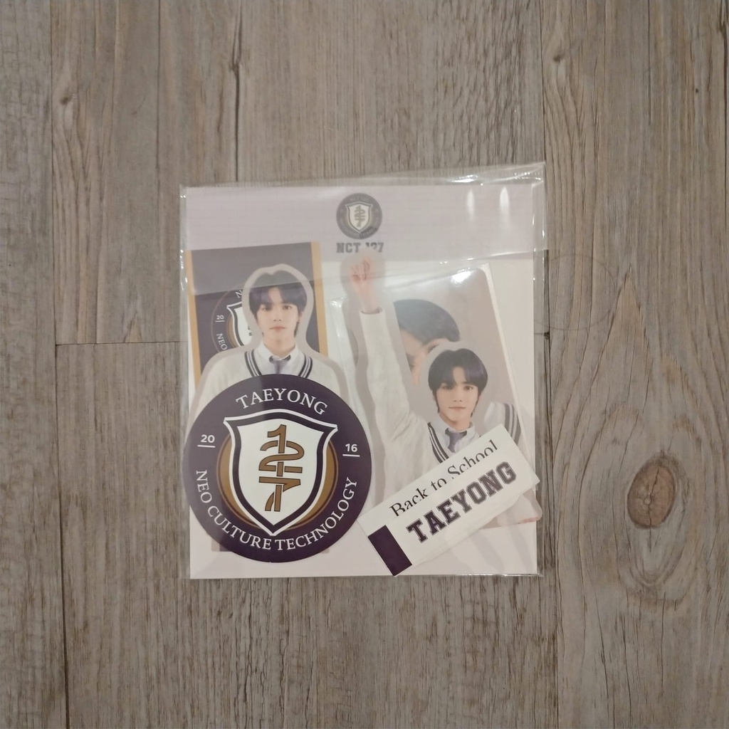 B2S SEALED Back To School Luggage Sticker Set Jaehyun Taeyong NCT 127