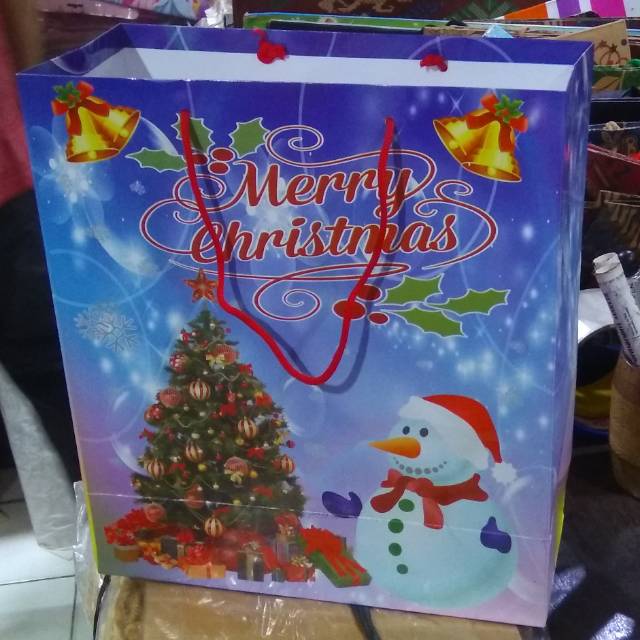 

Paperbag Christmas Natal Folio Laminating karton