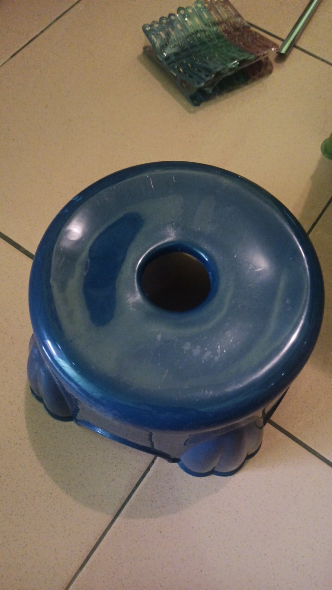 Bangku Jongkok Bulat Plastik/ Jongkok Nyuci /jongkok Mungil