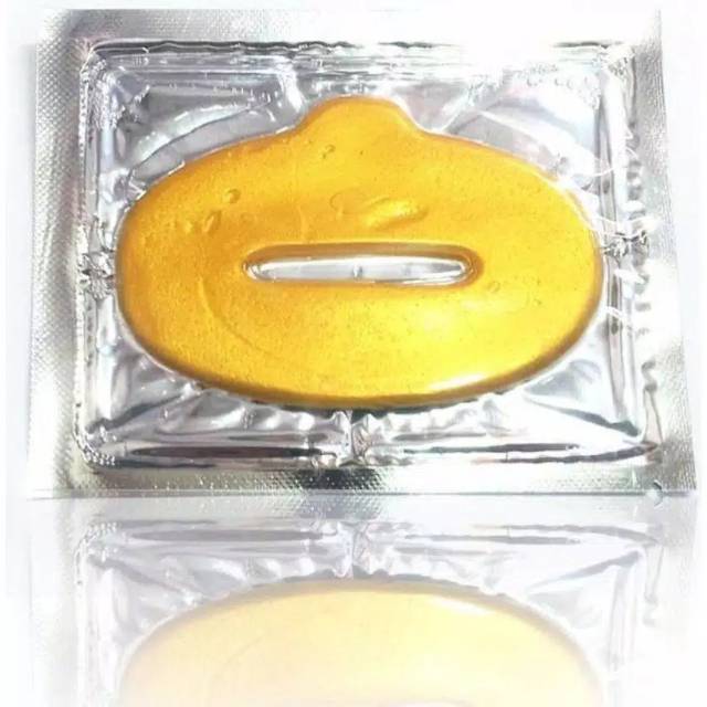 Masker bibir gold collagen