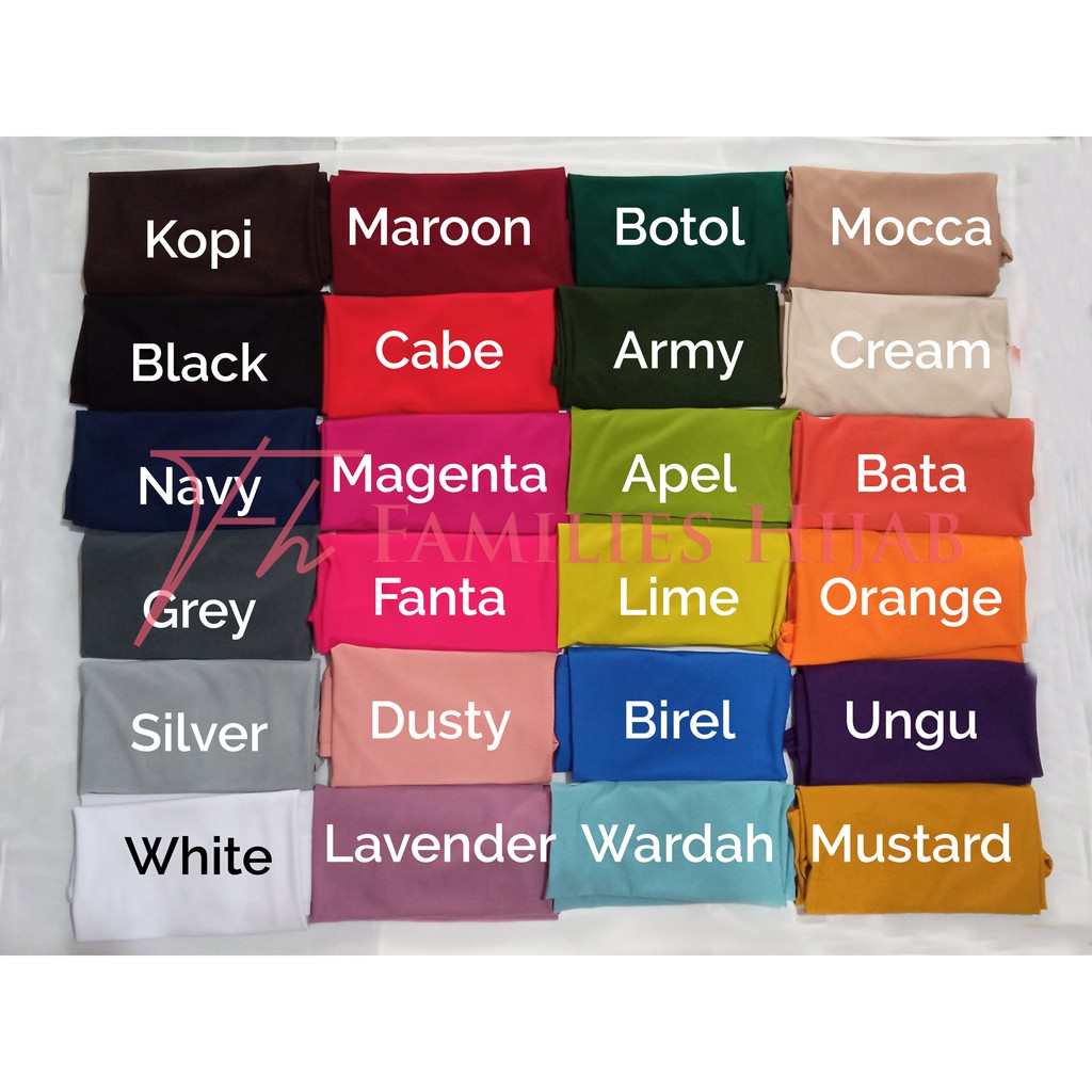 Hijab Sport Kerudung Olahraga Volly Sehari-hari Bahan Jersey-4