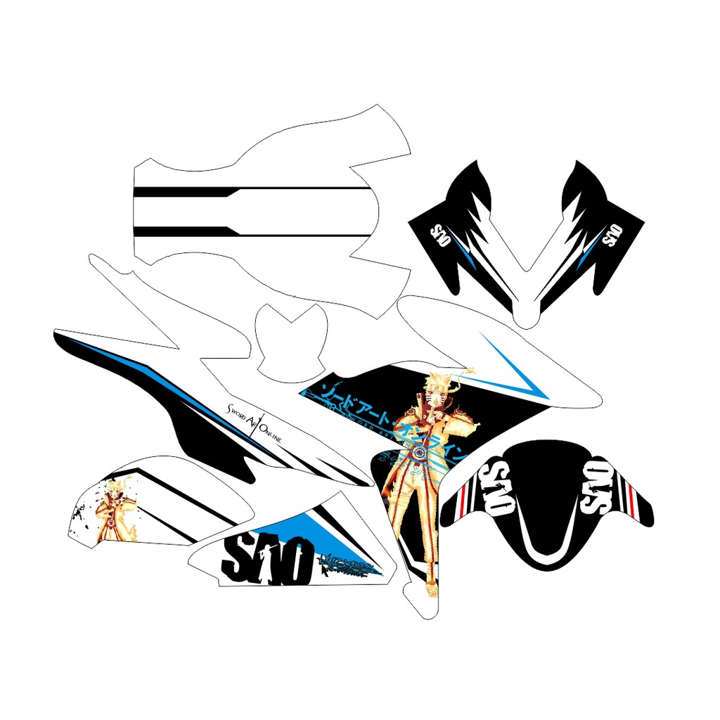 Stiker Decal HONDA CBR 150 CB 150 R Custom Sticker (5)